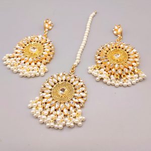 Gold tikka set