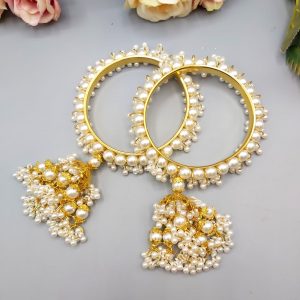 Jhomka bangles
