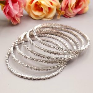 Thin Zircon bangles