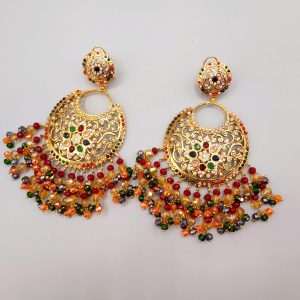 Hydrabadi big earrings