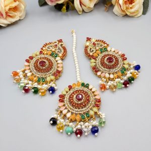 Beaded tikka sets
