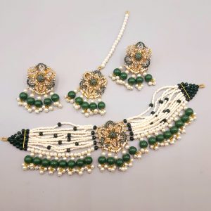Beaded choker set