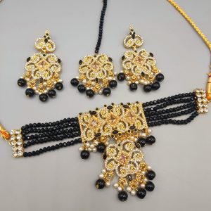 Beaded choker sets