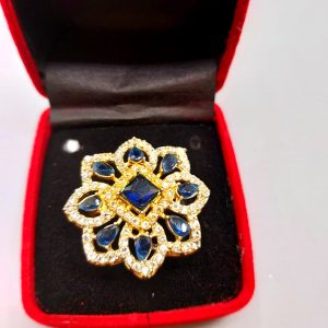 Gold adjustable rings