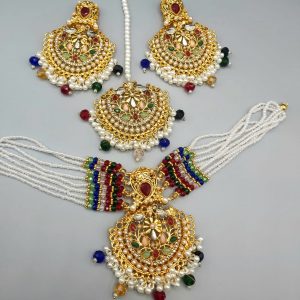 Choker beaded set