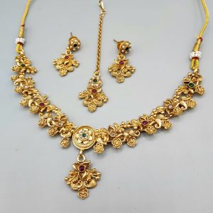 Embrace Royal Elegance with Our Rajwari Necklace